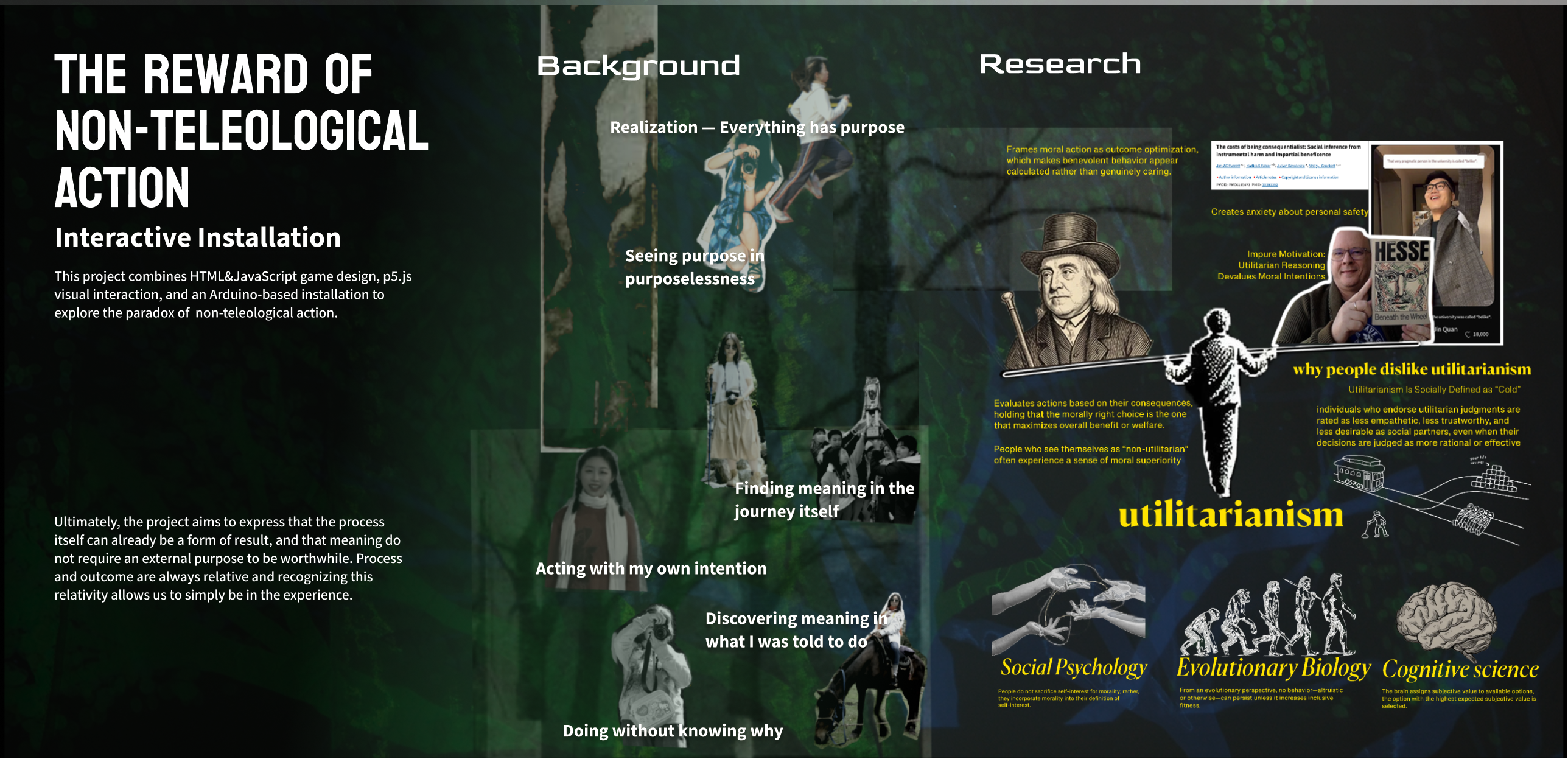 Background and research — six beliefs and utilitarianism analysis